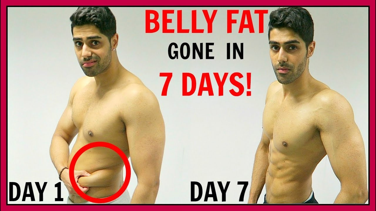 How To Lose Belly Fat In One Week
 How To Lose Stubborn Belly Fat In 1 Week THIS WORKS