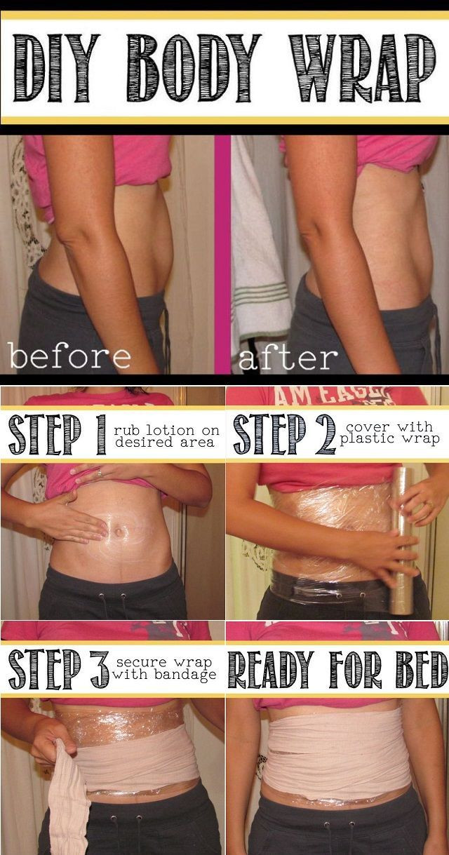 How To Lose Belly Fat With Plastic Wrap
 DIY Weight Loss Body Wrap s and for