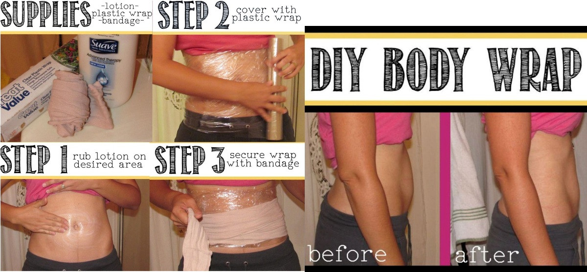 How To Lose Belly Fat With Plastic Wrap
 Wrap the Stomach with Plastic Wrap Before you go to Bed