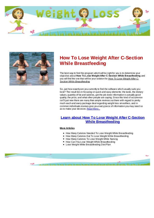 How To Lose Weight After C Section
 Grocery list how to quickly lose weight after c section