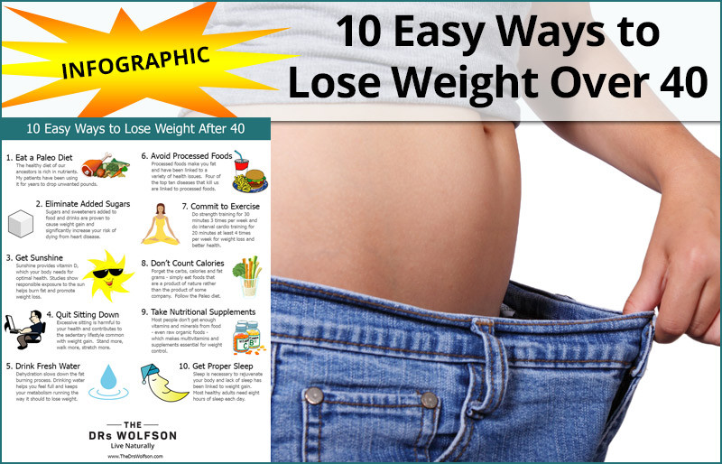 How To Lose Weight Easy
 10 Easy Ways to Lose Weight Over Age 40