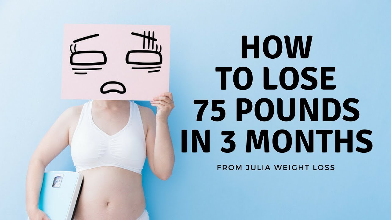 How To Lose Weight In 3 Months
 How to lose 75 pounds in 3 months Weight Loss Motivation