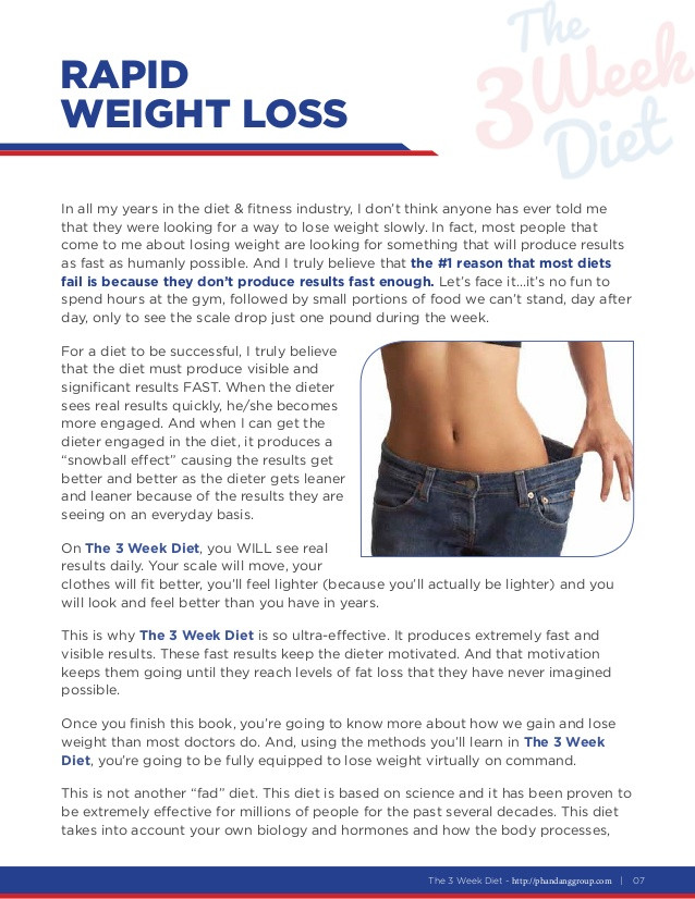 How To Lose Weight In 3 Weeks
 Lose Weight in 3 Weeks