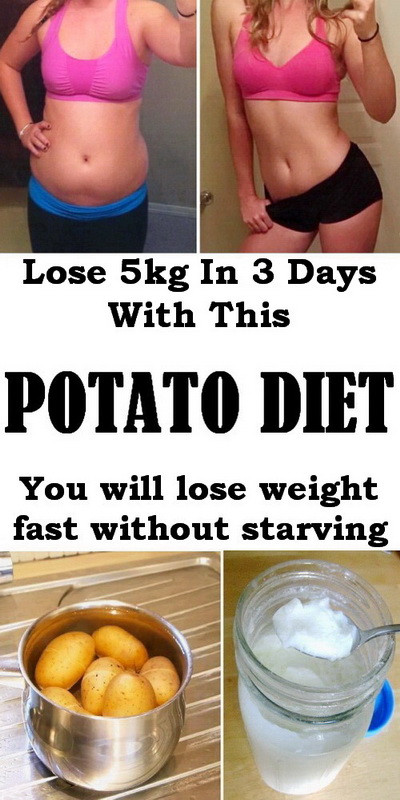 How To Lose Weight In 5 Days
 Potato Diet To Lose 5 Kg In Just 3 Days Without Exercise