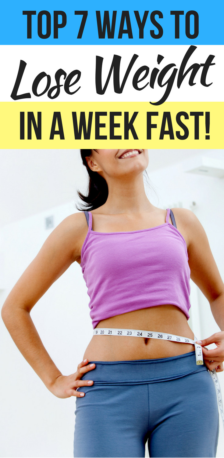 How To Lose Weight In A Week For Teens
 Pin on Lose Weight Fast