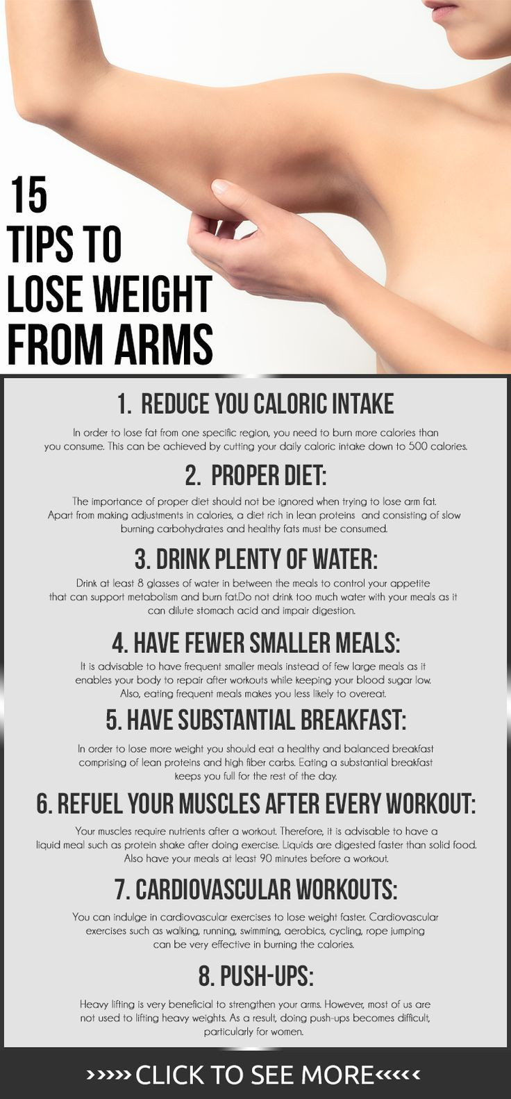 How To Lose Weight In Arms
 84 best images about Arm Exercises on Pinterest