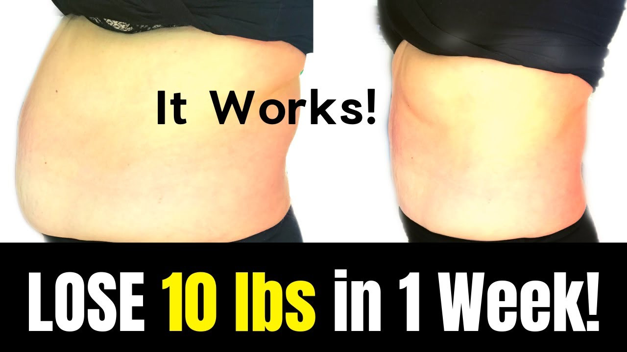 How To Lose Weight In One Week
 HOW I LOST 10 LBS IN ONE WEEK Lose Weight Fast