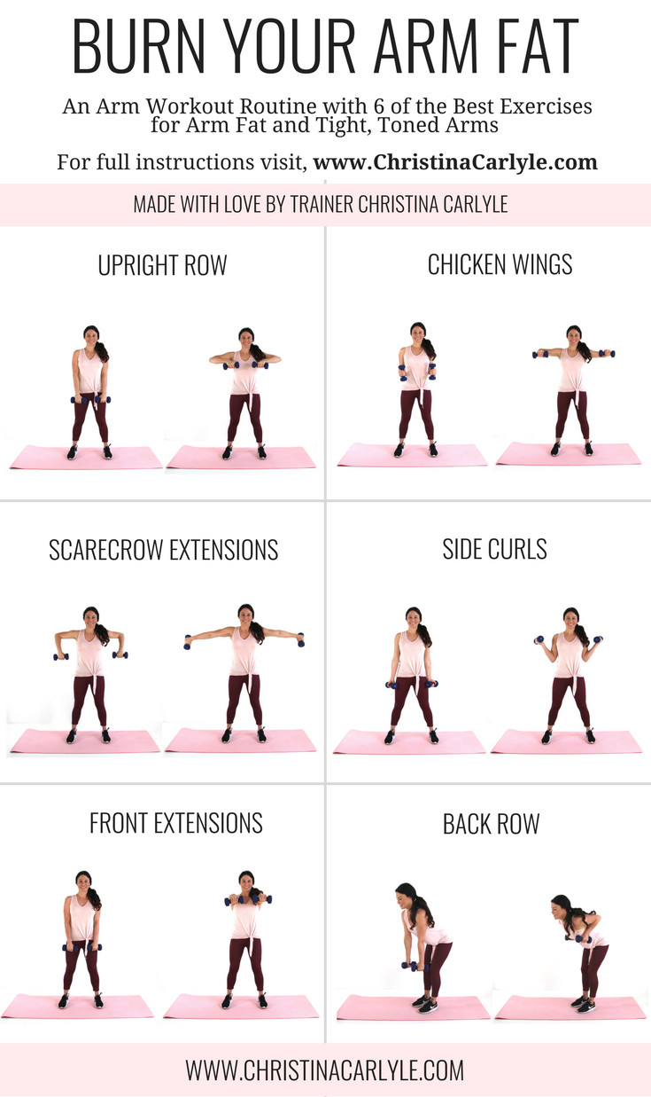 How To Lose Weight In Your Arms
 Quick Fat Burning Arm Workout for Tight Toned Arms