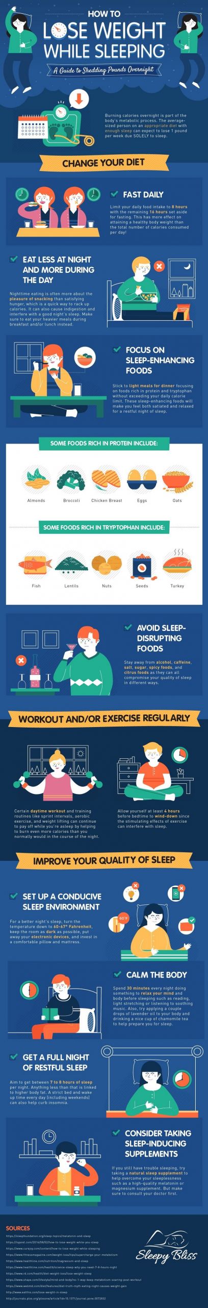 How To Lose Weight While Sleeping
 How to Lose Weight While Sleeping