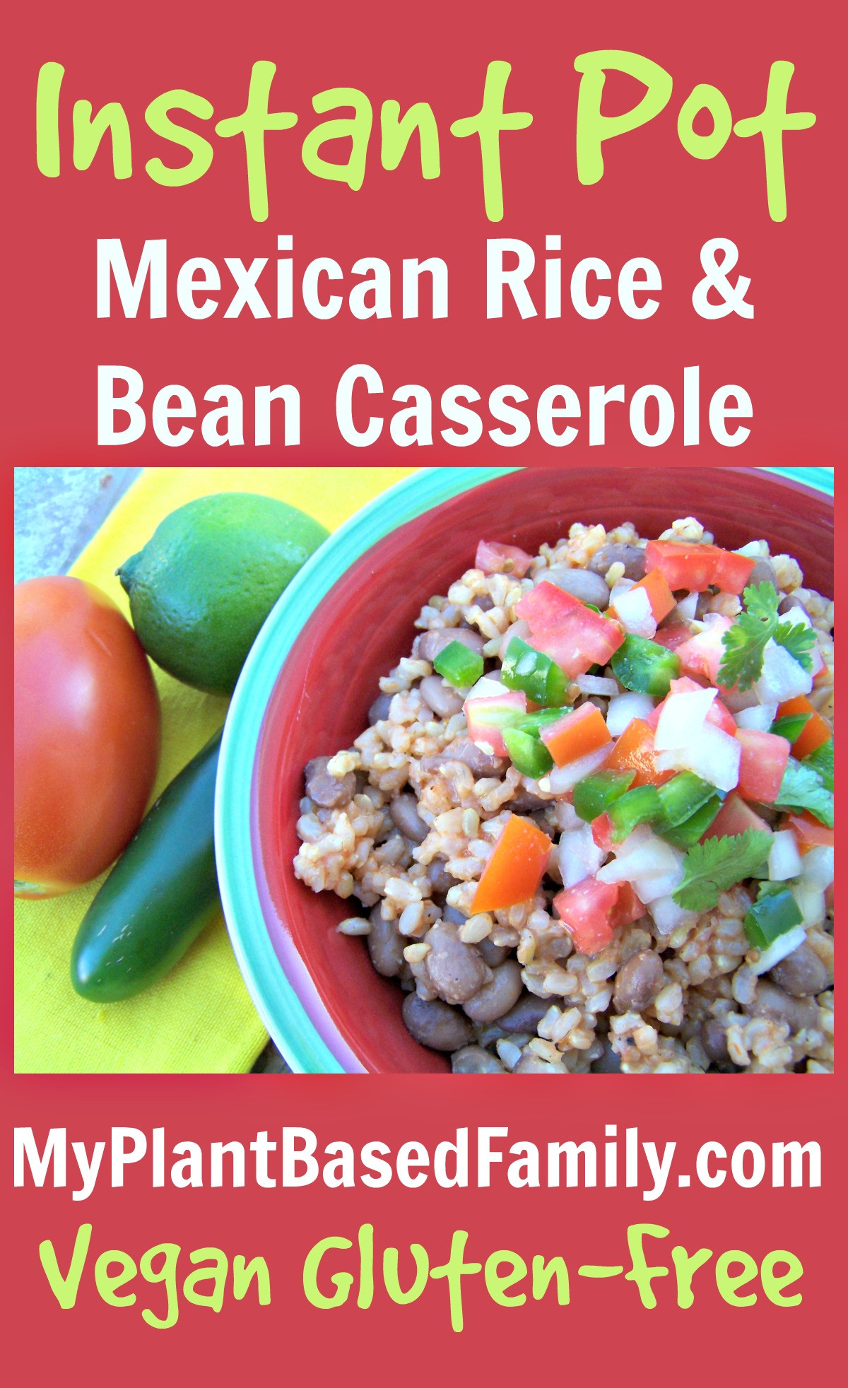Instapot Plant Based Recipes
 Instant Pot Mexican Casserole My Plant Based Family
