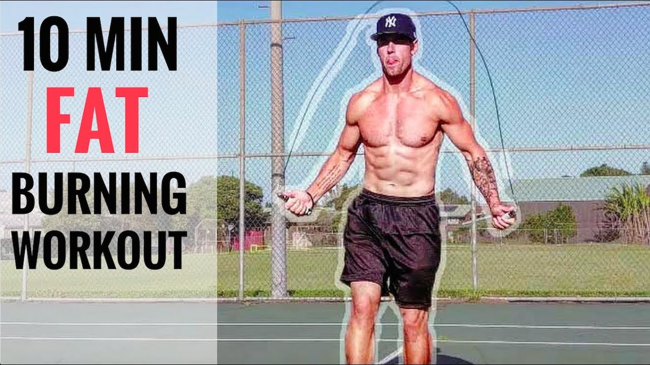 Jump Rope Fat Burning Workout
 10 Min Jump Rope Workout To Burn Fat