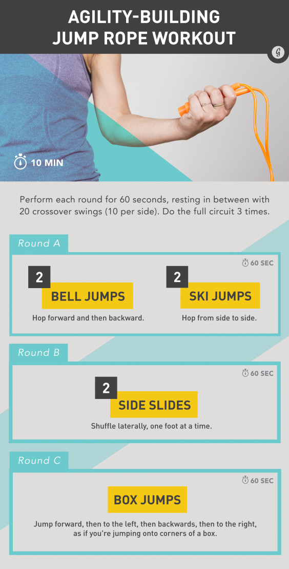 Jump Rope Fat Burning Workout
 The 10 Minute Fat Burning Jump Rope Workout