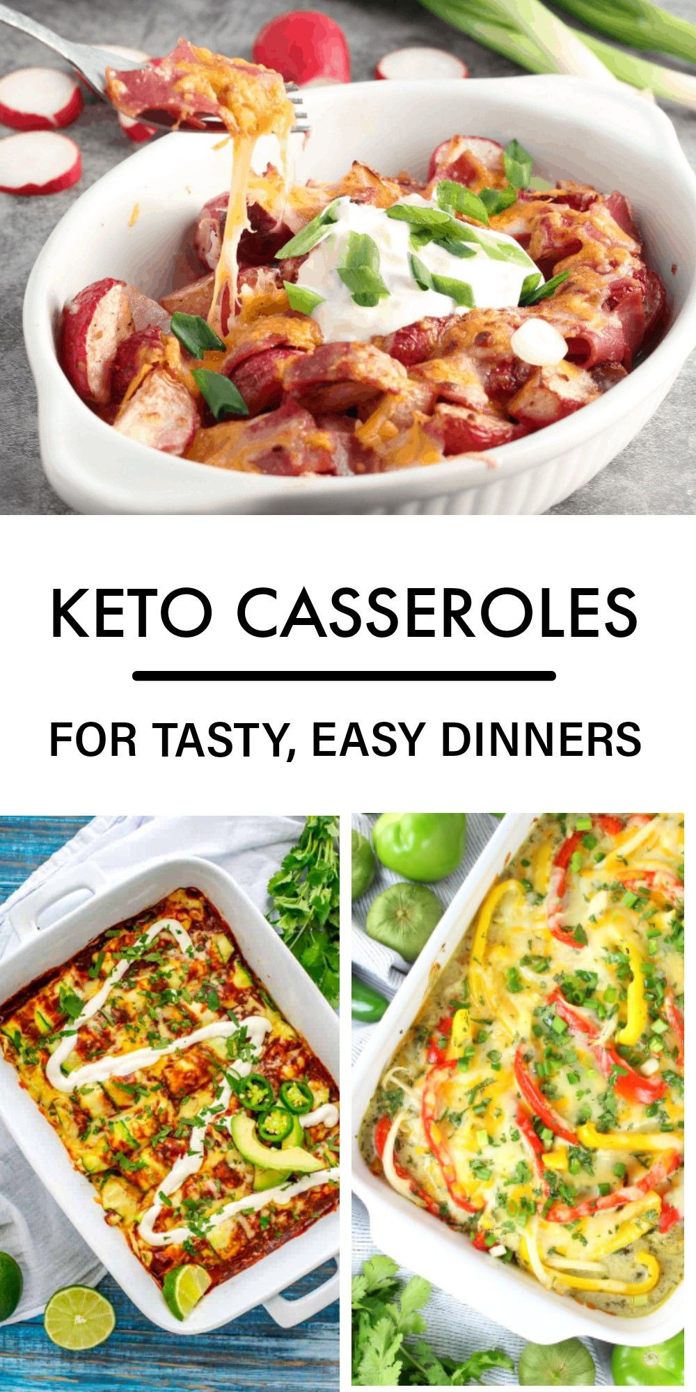Keto Casserole Recipes Easy Dinners
 21 Easy And Delicious Keto Casseroles in 2020 With images