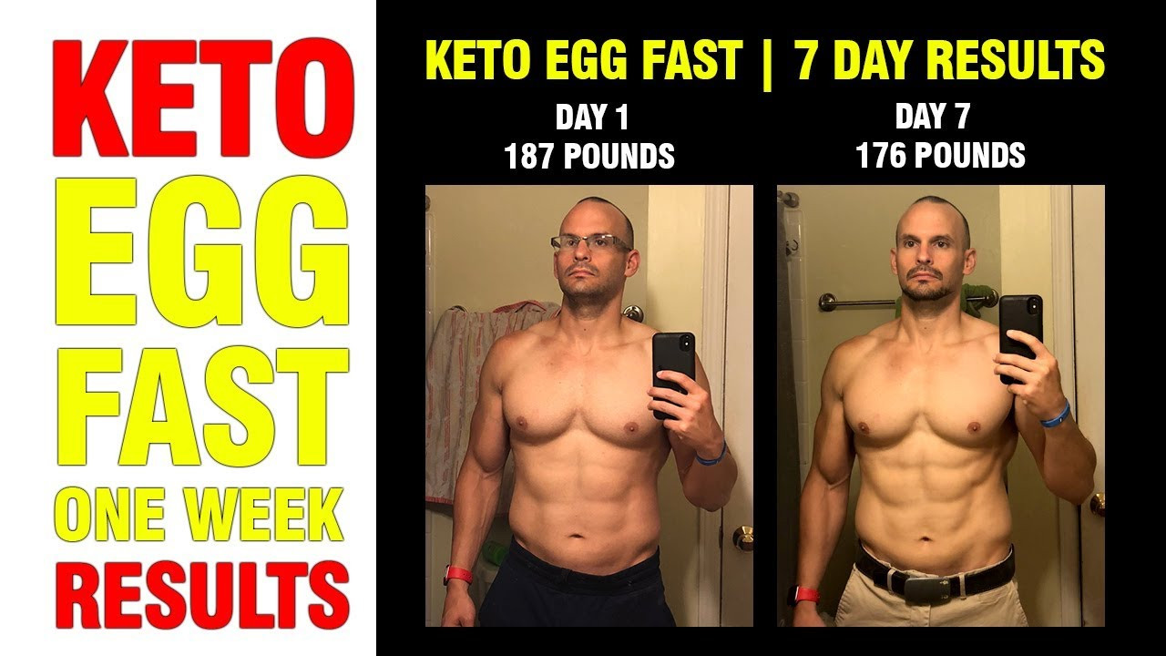 Ketosis Diet Week 1
 1 Week Keto Egg Fast Diet Results Post Disney World