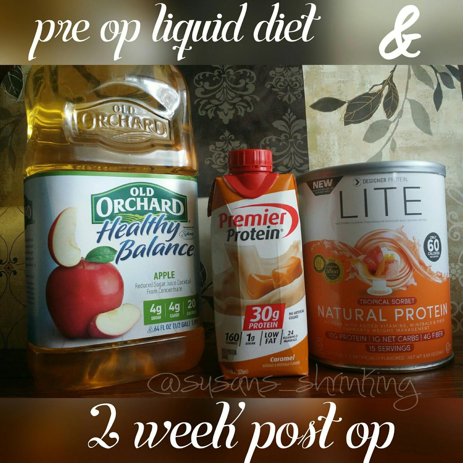 Liquid Diet For Weight Loss Surgery
 Bariatric WLS Pre op Liquid t and 2 week post op 2