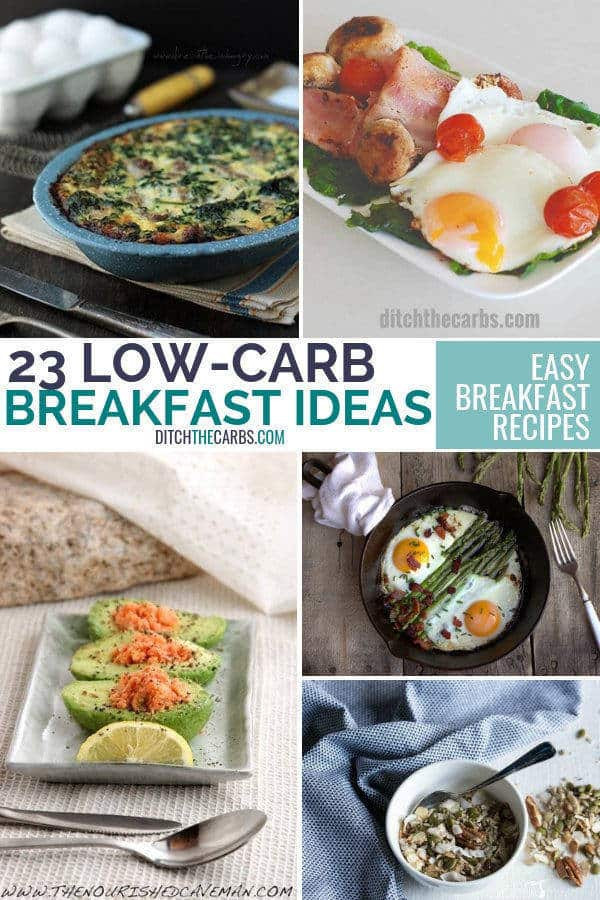 Low Carb Diet Food List Breakfast Ideas
 23 Easy Low Carb Breakfast Ideas easy quick and sugar