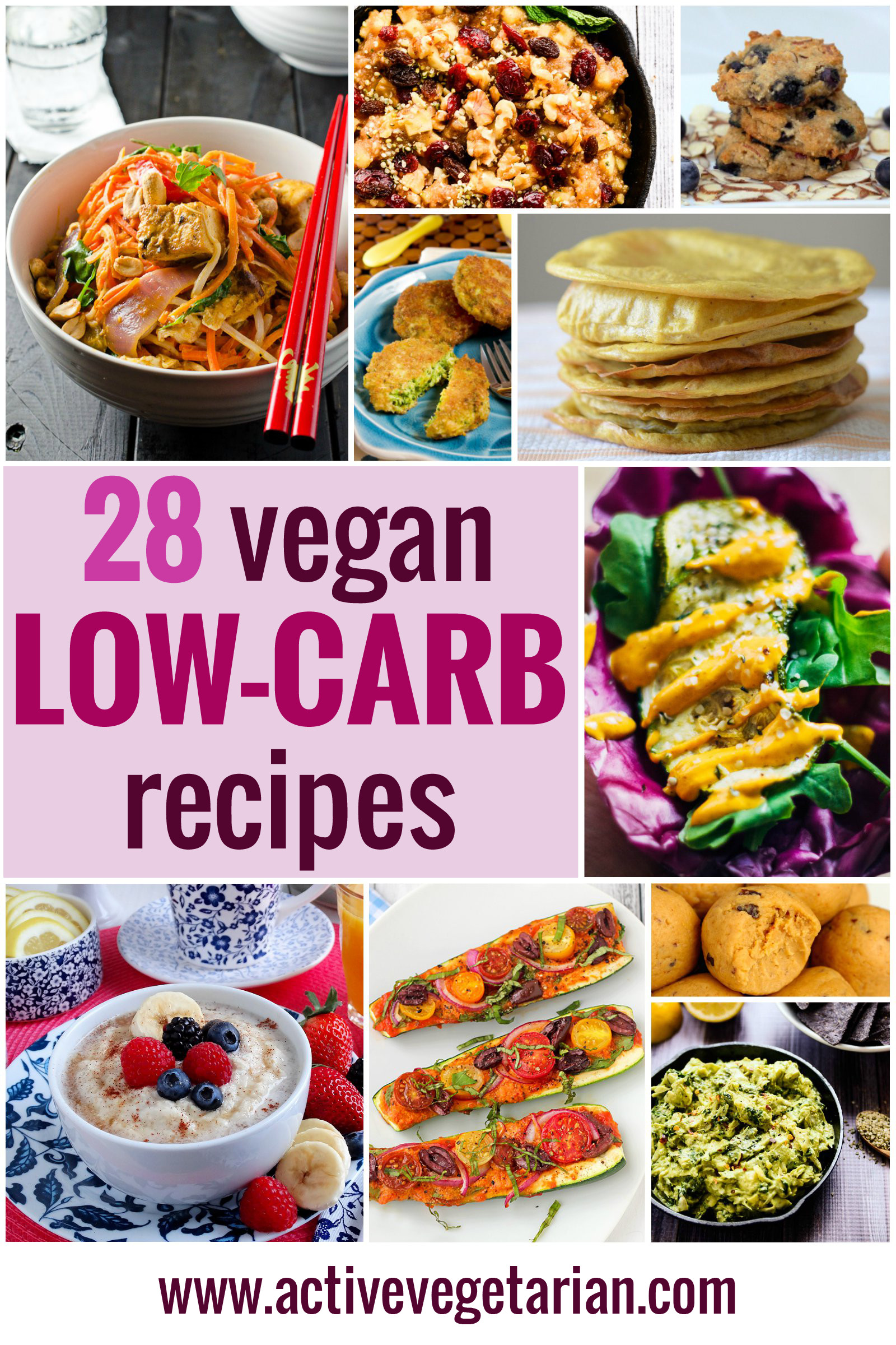 Low Carb Vegan Breakfast
 Recipe Round Up – 28 Low Carb Vegan Recipes