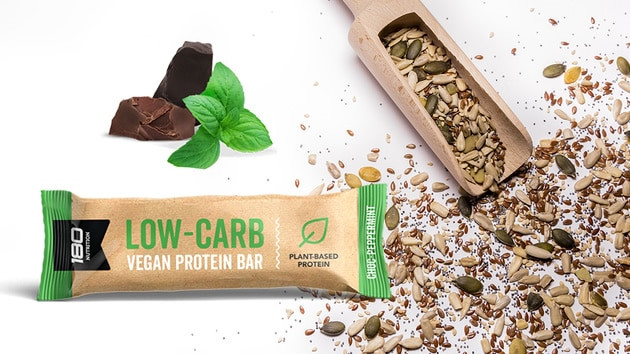 Low Carb Vegan Protein
 Low Carb Protein Bars – Organic Vegan Protein Bars – 180
