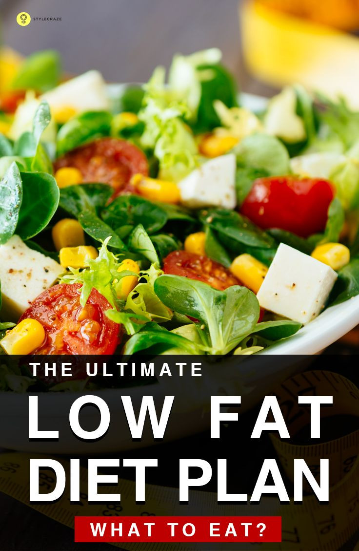 Low Fat Diet Meals
 Best 25 Low fat t plan ideas on Pinterest