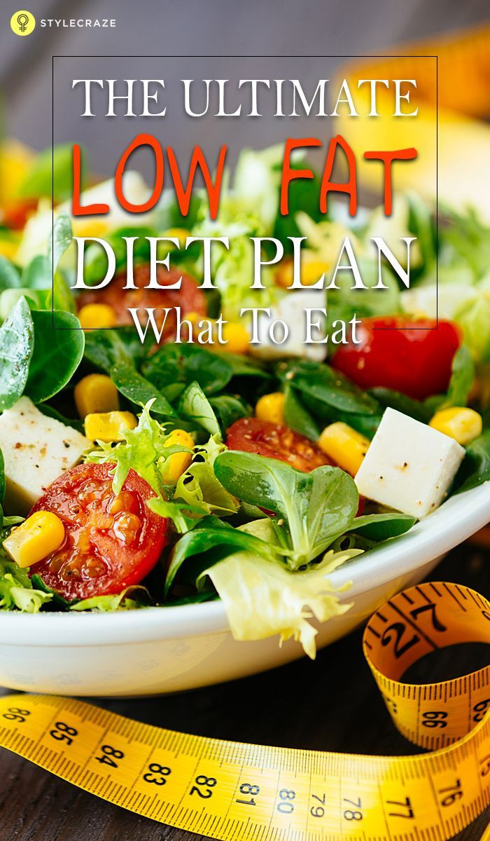 Low Fat Diet Plan Losing Weight
 Pin on Low fat ts