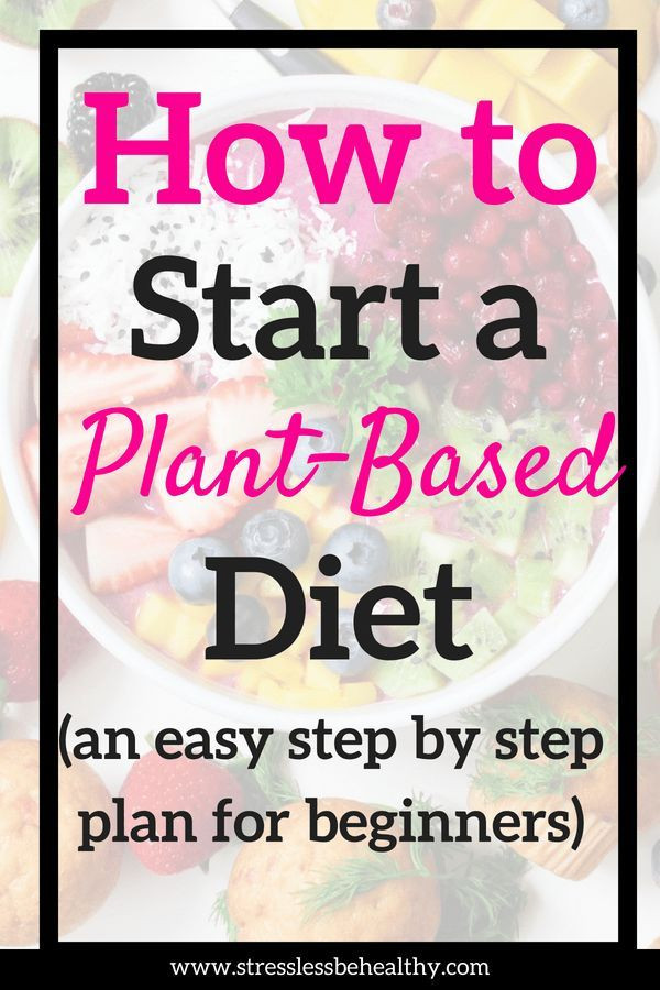 Low Fat Plant Based Diet
 How to Start a Plant Based Diet – an easy step by step