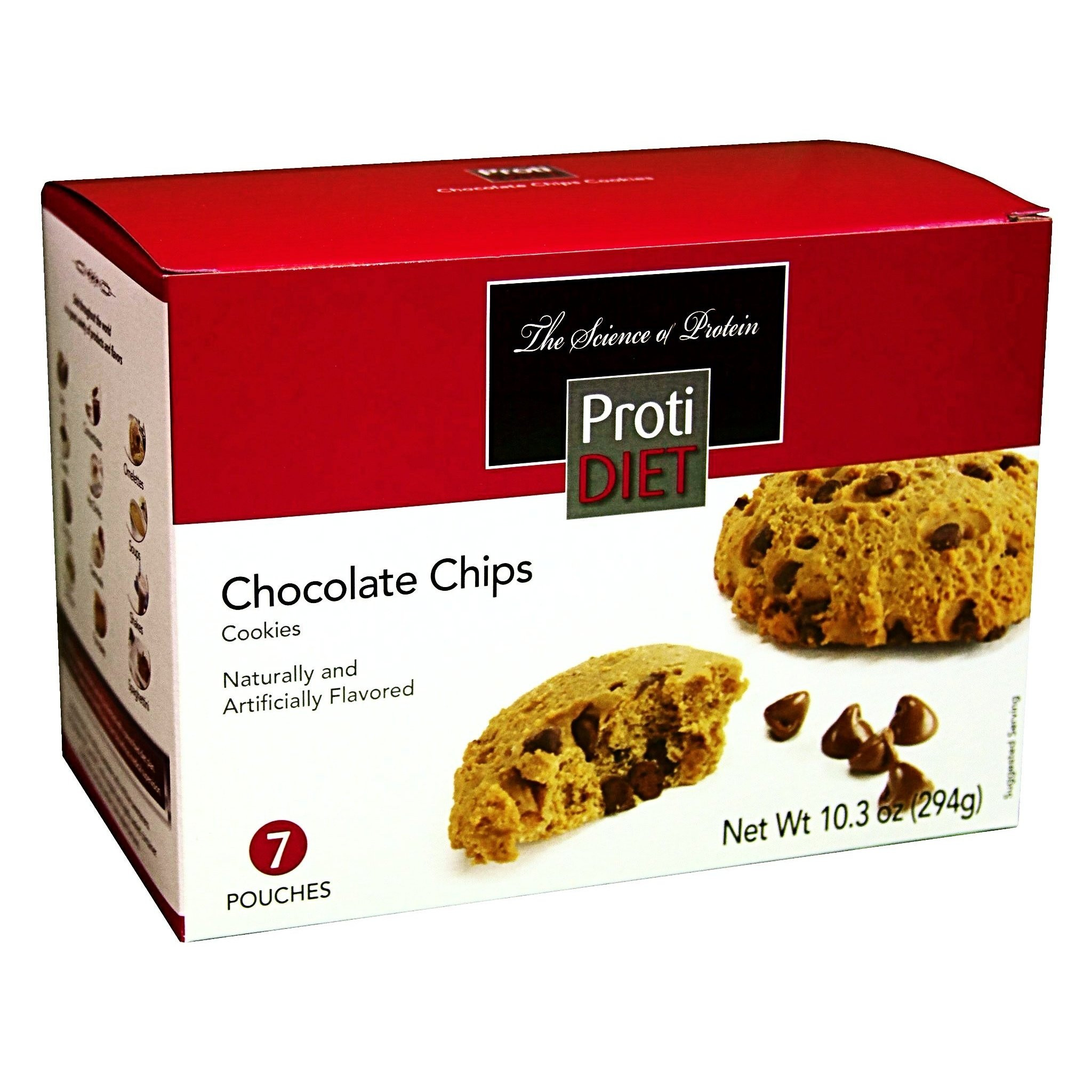 Low Sugar Low Fat Diet
 PROTIDIET High Protein Diet Cookies Chocolate Chip