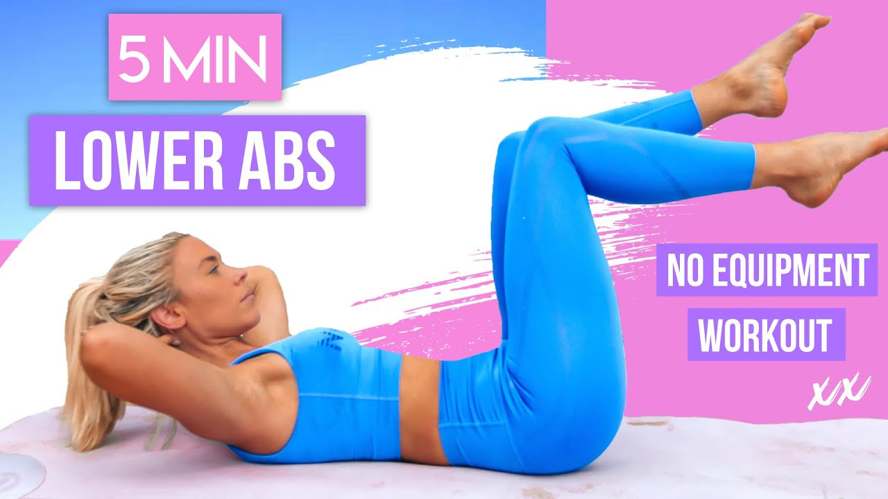 Lower Ab Fat Burning Workout
 5 Minute LOWER ABS Workout ?? BURN BELLY FAT FAST