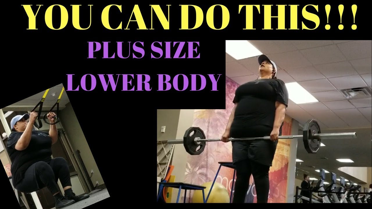 Lower Body Fat Burning Workout
 Fat Burning Modified Lower Body Plus Size Workout