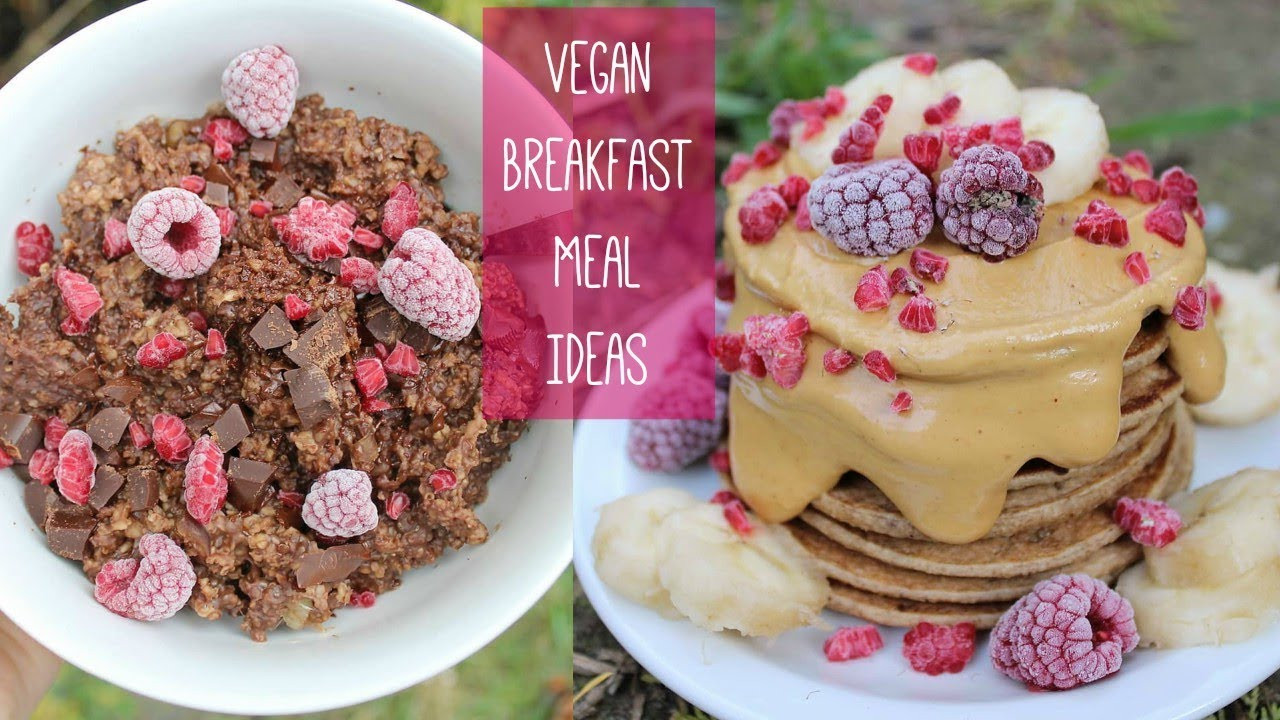 Make Ahead Vegan Breakfast
 MAKE AHEAD VEGAN BREAKFAST IDEAS