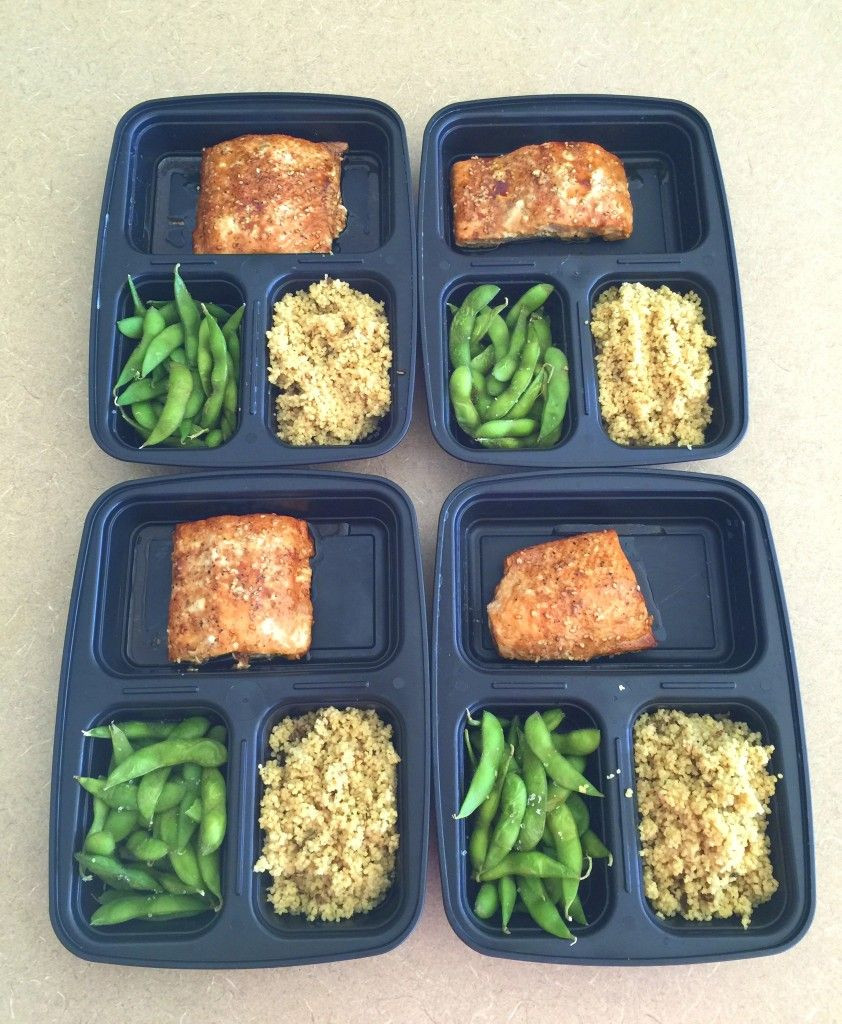 Meal Prep For Low Carb Diet
 Weekly Meal Prep Teriyaki Salmon Edamame and Couscous