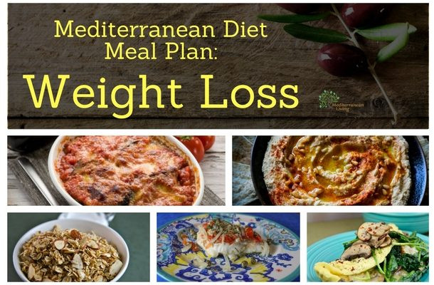 Mediterranean Weight Loss Meal Plan
 Mediterranean Diet Meal Plan Weight Loss Mediterranean