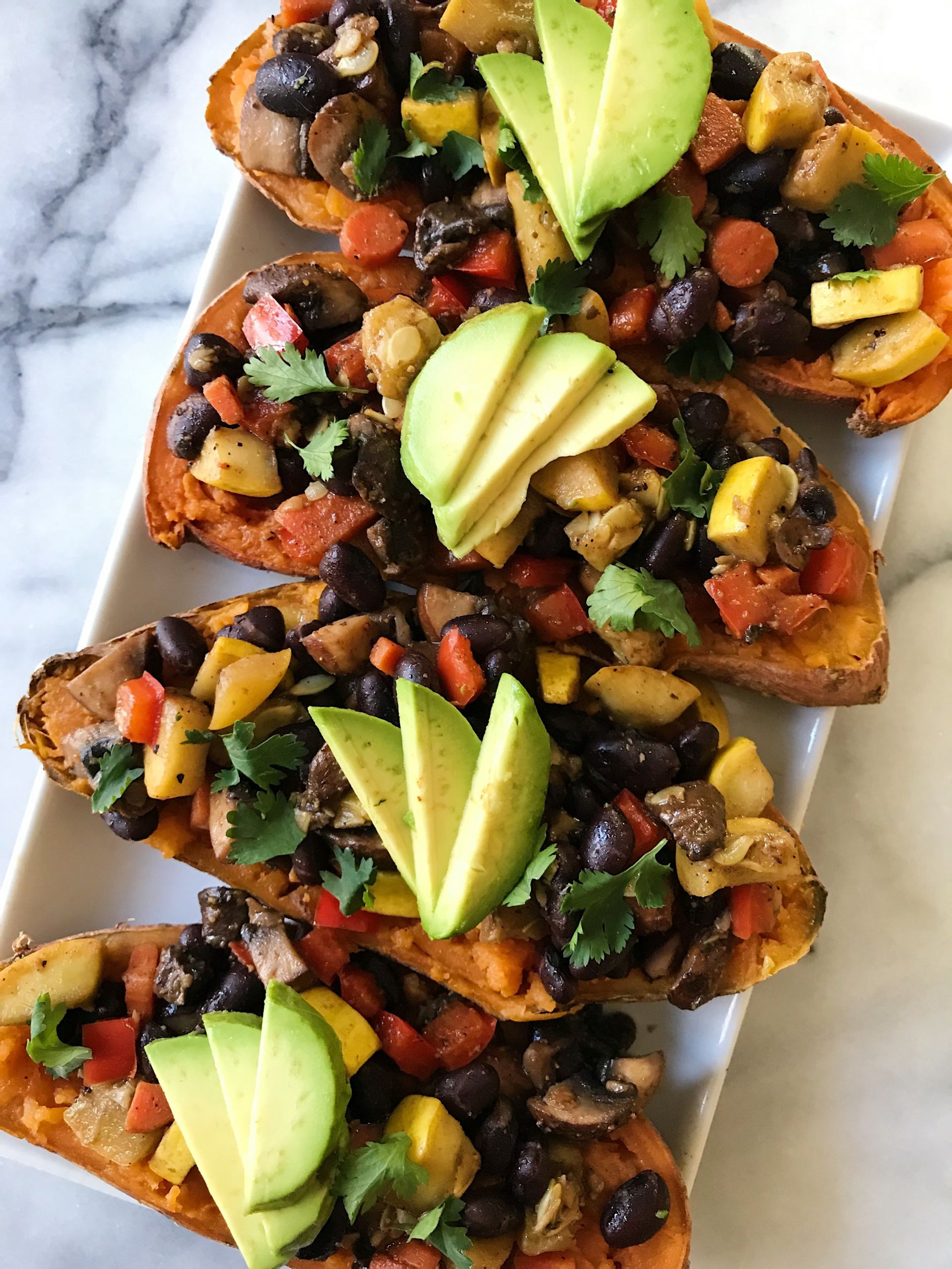 Mexican Plant Based Recipes
 Mexican Stuffed Sweet Potatoes Recipe