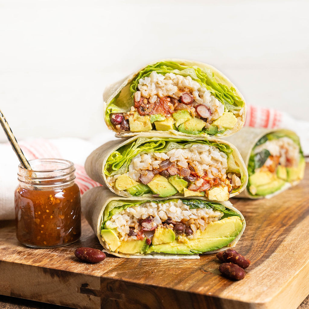 Mexican Plant Based Recipes
 Bean and Rice Burrito