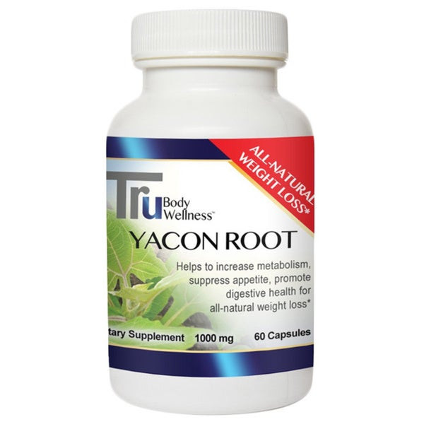 Natural Weight Loss Supplements
 Yacon Root 1000mg All natural Weight Loss Supplement 60