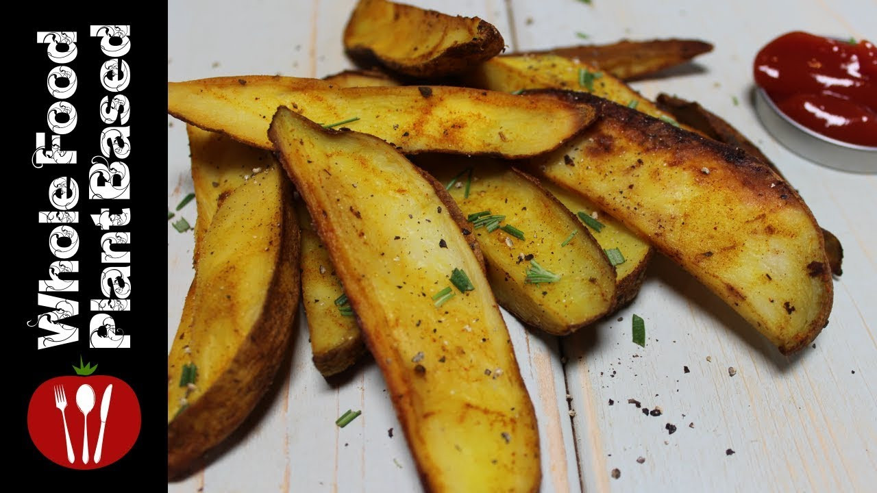 Oil Free Plant Based Recipes
 Plant Based Oil Free Garbage Potato Wedges The Whole Food