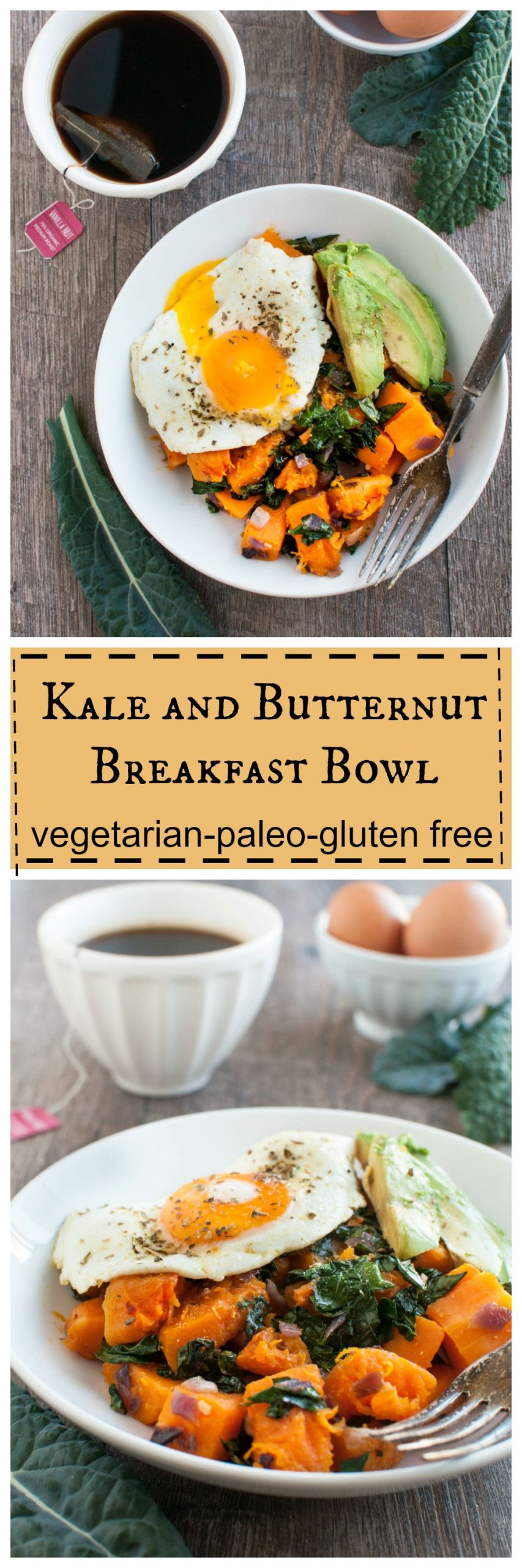 Paleo Vegan Breakfast
 Kale and Butternut Squash Breakfast Bowl The Organic