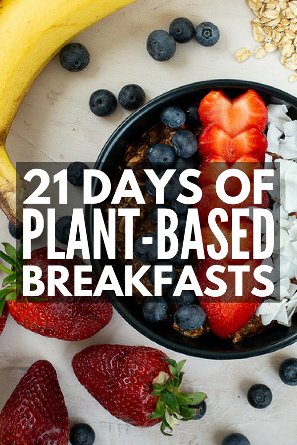Plant Based Diet For Beginners Breakfast
 Plant Based Diet Meal Plan for Beginners 21 Day Kickstart