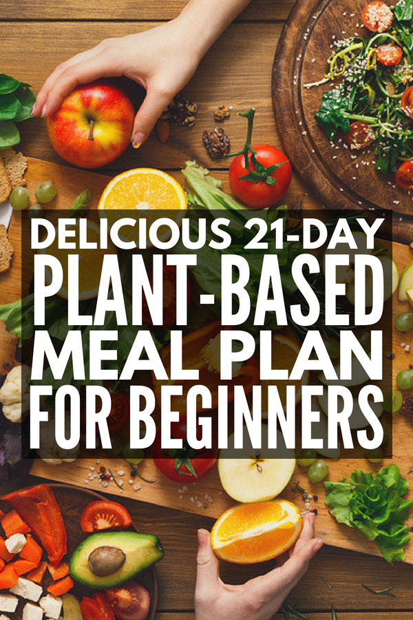 Plant Based Diet Meal Plan 21 Days
 Plant Based Diet Meal Plan for Beginners 21 Day Kickstart
