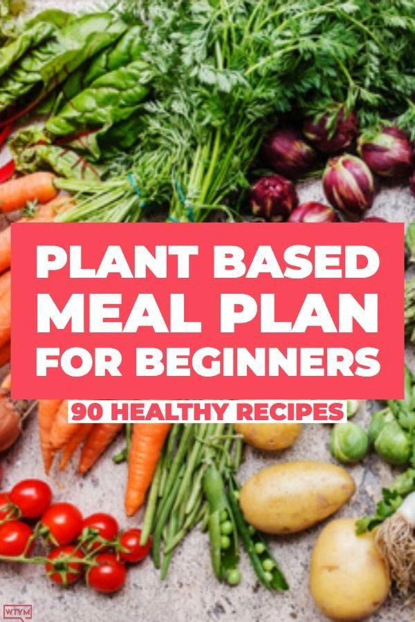 Plant Based Diet Meal Plan For Beginners
 Plant Based Diet Meal Plan For Beginners 90 Plant Based