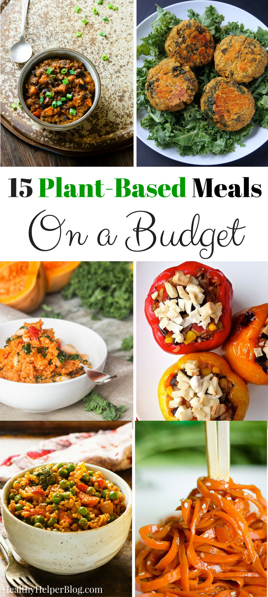 Plant Based Recipes Easy Cheap
 15 Plant Based Based Meals on a Bud