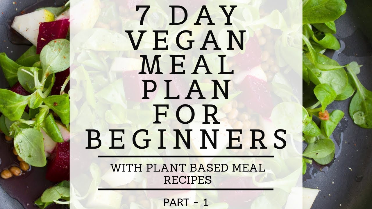 Plant Based Recipes For Beginners 7 Days
 7 Day Vegan Meal Plan For Beginners With Plant Based Vegan