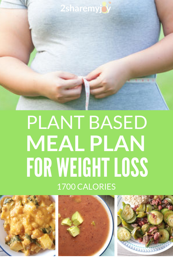 Plant Based Weight Loss Meal Plan
 5 Day Vegan Weight Loss Meal Plan 1700 Calories
