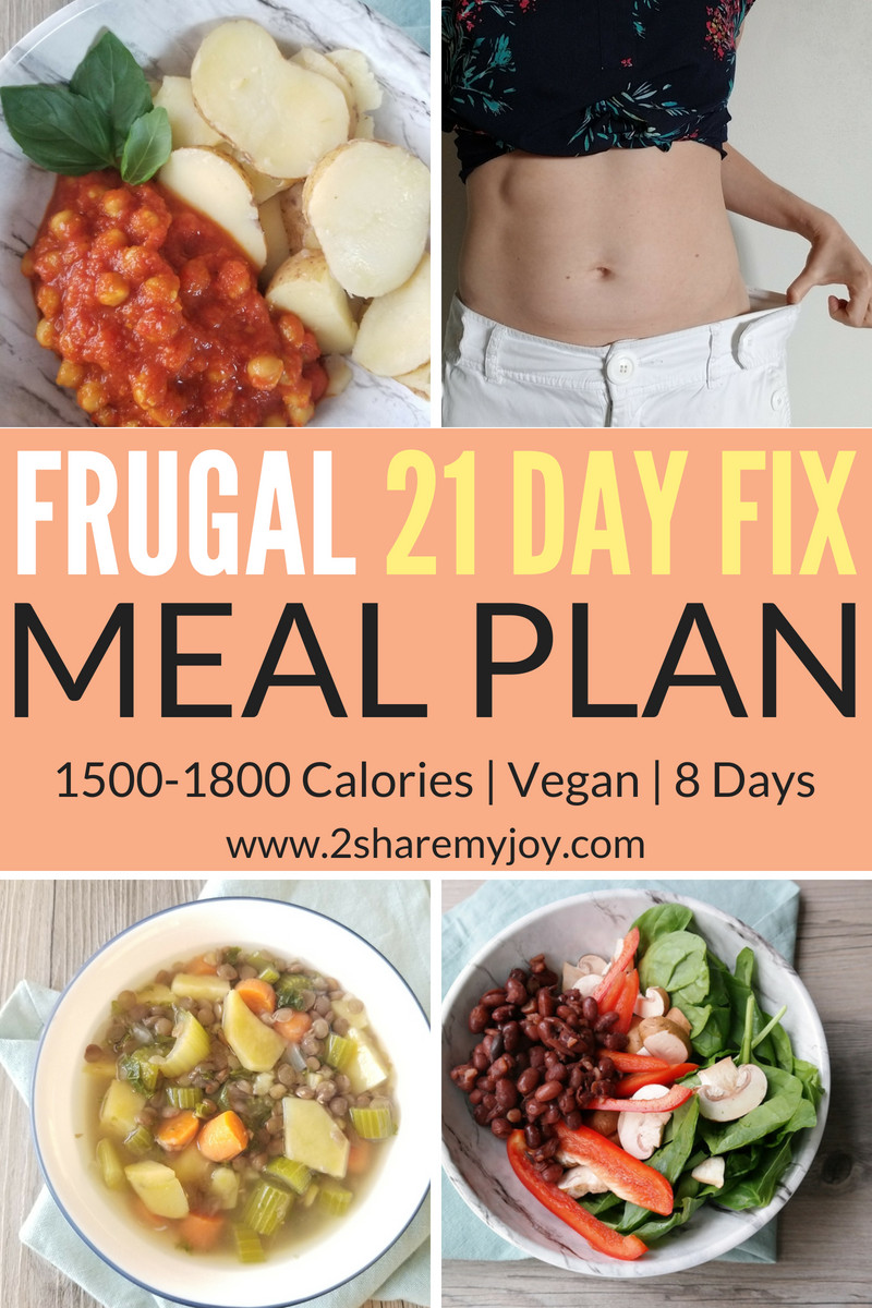 Plant Based Weight Loss Meal Plan
 Vegan 21 Day Fix Meal Plan 1 500 1 800 calories GF