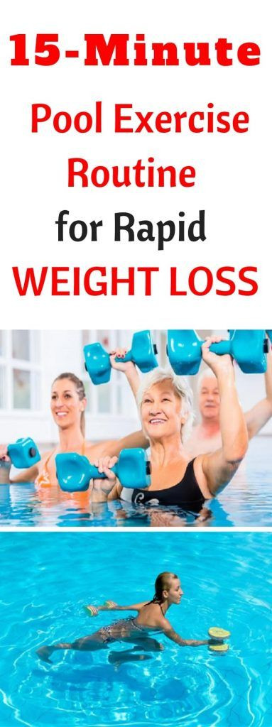 Pool Workouts For Weight Loss Exercise
 15 Minute Pool Exercise Routine For Rapid Weight Loss
