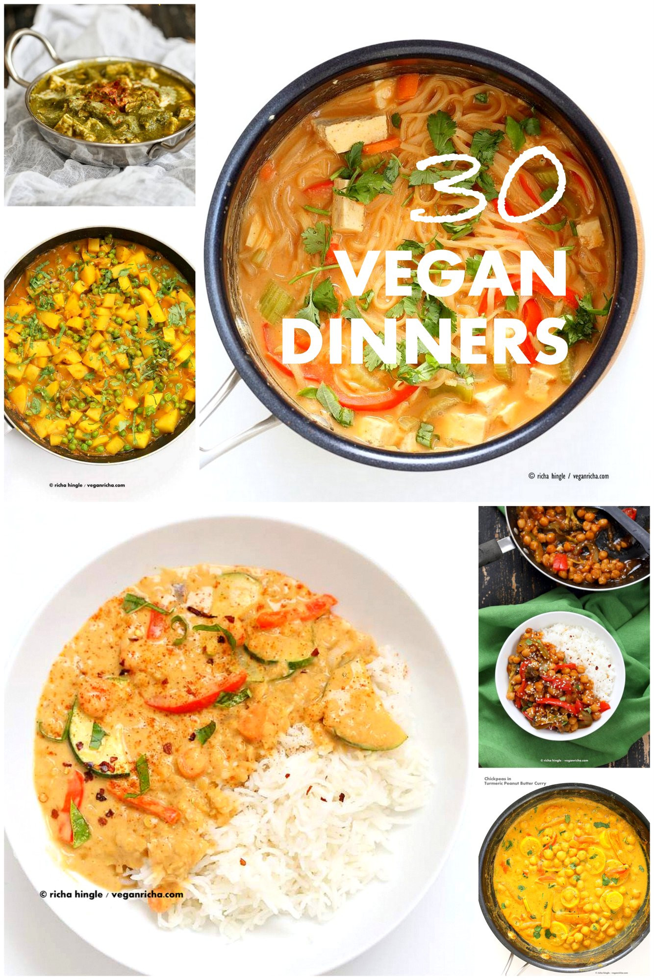 Quick Easy Vegan
 30 Easy Vegan Dinner Recipes Vegan Richa