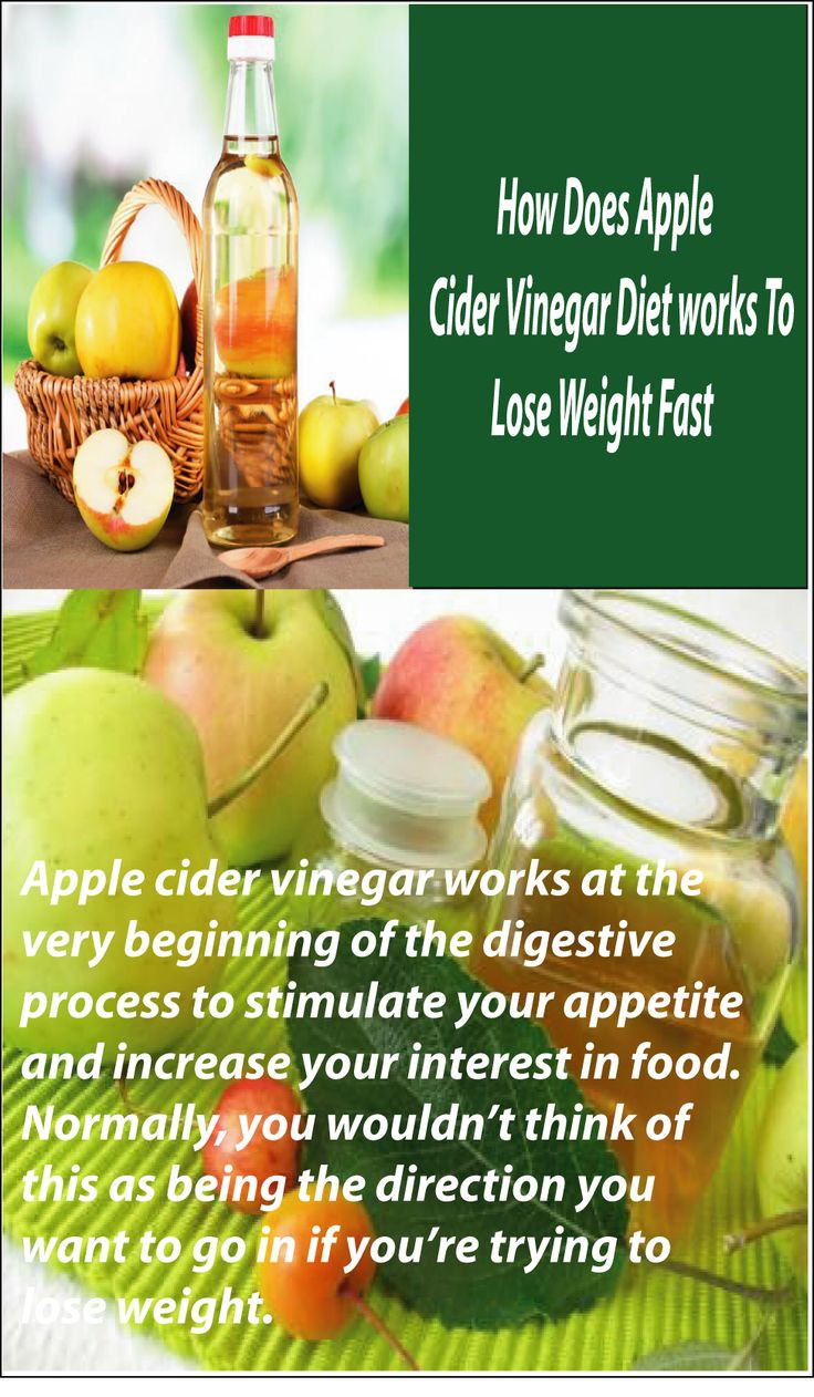 Quick Weight Loss Apple Cider Vinegar
 Diet Plans How Does Apple Cider Vinegar Diet works To