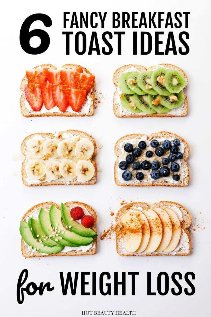 Quick Weight Loss Breakfast
 6 Easy & Creative Ways to Fancy Up Breakfast Toasts