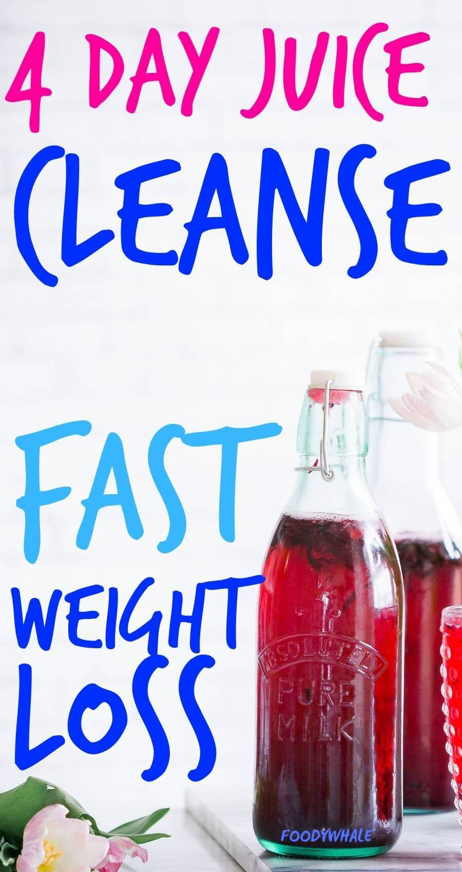 Quick Weight Loss Cleanse
 4 Day Juice Cleanse for Fast Weight Loss