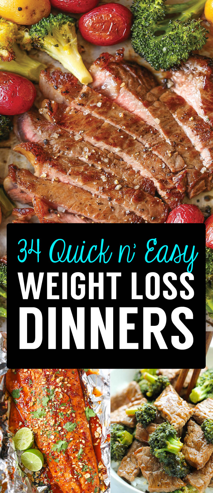 Quick Weight Loss Recipes
 34 Super Easy Weight Loss Dinners You’ll Be Able To Cook