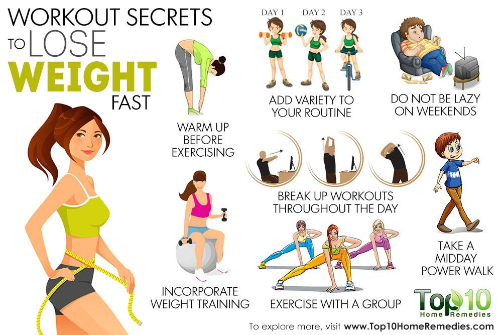 Quick Weight Loss Workout At Home
 10 Workout Secrets to Lose Weight Fast